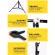 1.5m * 2M Big Photography Studio Video Metal Support Stand System Kit Set W/ Crossbar Clamps 2 * Clamps for PVC Backdrop Background Background