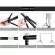 2M * 2M Photography Background Support System Backdrop Stand Crossbar Kit Set 2 * 2 meters GANTRY Crispy camera background photographers