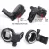 Lens Collar Support Tripod Mount Ring for Sigma MC-11 Lens Adapter of Canon EF-E Mount, Bottom is ARCA Fit Quick Release Plate