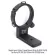 iShoot CNC Machined Metal Lens Collar Tripod Mount Ring Support Bracket for Sony FE PZ 28-135mm f/4 G OSS Lens with AS standard Quick Release Plate
