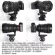 iShoot CNC Machined Metal Lens Collar Tripod Mount Ring Support Bracket for Sony FE PZ 28-135mm f/4 G OSS Lens with AS standard Quick Release Plate