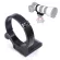 Ishoot CNC Matchined Metal Lens Support Collar Tripod Mount Ring for Sony Fe 70-200mm f/4 G OSS SEL70200G, Bottom is Camera Quick Relese Plate.