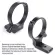 iShoot Improved 80mm Lens Collar Tripod Mount Ring with Quick Release Plate for Canon EF 70-300mm f/4-5.6L IS USM & EF 28-300mm f/3.5-5.6L IS USM