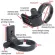Ishoot Tripod Mount Collar Ring for Sony Fe 35mm F1.4 ZA, FE 100mm F2.8 Stf Gm OSS Lens, FE 90mm F2.8 Macro G OSS, FE 50mm f/2.8 Macro
