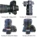 Ishoot Tripod Mount Collar Ring for Sony Fe 35mm F1.4 ZA, FE 100mm F2.8 Stf Gm OSS Lens, FE 90mm F2.8 Macro G OSS, FE 50mm f/2.8 Macro