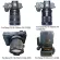 Ishoot Tripod Mount Collar Ring for Sony Fe 35mm F1.4 ZA, FE 100mm F2.8 Stf Gm OSS Lens, FE 90mm F2.8 Macro G OSS, FE 50mm f/2.8 Macro