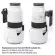Ishoot Arca Type Replacement Lens Collar Replacement Foot Arca 85mm Base for Sony Fe 70-200mm f/2.8 GM OSS and Sony Fe 100-400mm f/4.5-5.6 GM OSS Lens.