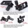 iShoot Replacement Lens Collar Base Tripod Mount Ring Replacement Foot with Arca Quick Release Plate for Nikon AF-S 70-200mm f/2.8E FL ED VR