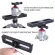 iShoot Macro Focusing Rail Slider for Camera MILC，Tripod Ballhead and Phone, Portable Damping Video Stabilizer Track for Macro Photography and Video