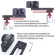 iShoot Macro Focusing Rail Slider for Camera MILC，Tripod Ballhead and Phone, Portable Damping Video Stabilizer Track for Macro Photography and Video