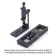 Macro Focusing Rail Slider and 360 Degree Rotating Universal Phone Mount Bracket with Quick Release Plate for Camera MILC, Tripod Ballhead and Phone