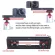 Macro Focusing Rail Slider and 360 Degree Rotating Universal Phone Mount Bracket with Quick Release Plate for Camera MILC, Tripod Ballhead and Phone