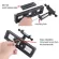 Macro Focusing Rail Slider and 360 Degree Rotating Universal Phone Mount Bracket with Quick Release Plate for Camera MILC, Tripod Ballhead and Phone