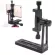 Universal Phone Tripod Mount 360°Rotate Photography&Video Recording Bracket Clip Holder Clamp Adapter,w/ QR Plate for ARCA-SWISS Fit Tripod Ball Head
