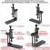 Universal Phone Tripod Mount 360°Rotate Photography&Video Recording Bracket Clip Holder Clamp Adapter,w/ QR Plate for ARCA-SWISS Fit Tripod Ball Head