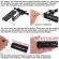 Universal Phone Tripod Mount 360°Rotate Photography&Video Recording Bracket Clip Holder Clamp Adapter,w/ QR Plate for ARCA-SWISS Fit Tripod Ball Head