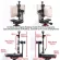 Universal Phone Tripod Mount 360°Rotate Photography&Video Recording Bracket Clip Holder Clamp Adapter,w/ QR Plate for ARCA-SWISS Fit Tripod Ball Head