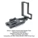 Ishoot Removable L-Shaped Veickal Quick Release Plate / Camera Holder Bracket Grip Special for Arca-Swiss Fitod Ball Head Canon EOS 7D Mark II