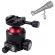 Heavy-duty Tripod Ball Head Ballhead With Panning Base Panoramic Clamp Compatible with RRS / Arca-Swiss Fit Quick Release Plate for Large Camera