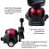 Ishoot Original Panoramic Ball Head + Camera Quick Release Plate with Panorama Clamp & Base Low Center of Gravity High Locking Force