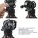 2D 360° Head & Bottom Panoramic Panorama Panning Ball Head IS-6458QJ + Camera Quick Release Plate QS-60 for Tripod Monopod