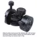 All-metal 2D 360 Panning Panoramic Panorama Clamp Head Ballhead + Camera Quick Release Plate for Tripod Monopod - NEW DESIGN