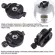iShoot Panoramic Head, 21mm Thick Ultra-slim Panoramic Panorama Head for Arca-Swiss RRS KIRK kangrinpoche Camera Tripod Ball Head Quick Release Plate
