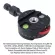 Panoramic Tripod Head, 360'All-metal Coaxial Indexing Fluid Panning Clamp Panoramic Head for RRS ARCA-SWISS KIRK Ball Head Camera Quick Release Plate