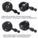 Panoramic Tripod Head, 360'All-metal Coaxial Indexing Fluid Panning Clamp Panoramic Head for RRS ARCA-SWISS KIRK Ball Head Camera Quick Release Plate