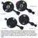 Panoramic Tripod Head, 360'All-metal Coaxial Indexing Fluid Panning Clamp Panoramic Head for RRS ARCA-SWISS KIRK Ball Head Camera Quick Release Plate
