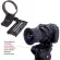 iShoot ขาตั้งกล้องเมาท์เลนส์รองรับคอเลนส์สำหรับ Canon EF-EOS R Mount Converter Lens Adapter Ring, จานปล่อยด่วน Arca Fit ในตัว