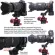iShoot ขาตั้งกล้องเมาท์เลนส์รองรับคอเลนส์สำหรับ Sony LA-EA5 Mount Converter Lens Adapter Ring, จานปล่อยด่วน Arca Fit ในตัว
