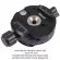 หัวพาโนรามา 21 มม. สำหรับขาตั้งกล้อง Ballhead Quick Release Plate