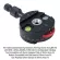 360º panoramic camera clamps to the camera head, a fast -released camera stand