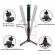 Universal Mini สามฟุตสนับสนุนขาตั้งกล้อง Monopod ฐาน 1/4นิ้ว สกรูยึด