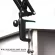 NB-35 Microphone SCISSOR ARM Stand and Table Mounting Clamp NB-35, a jaw microphone and table clamp