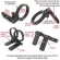 Lens Collar Support Tripod Mount Ring Diameter 87mm for Sigma 120-300mm f/2.8 DG OS HSM Sports Lens, Built-in ARCA Fit Quick Release Plate