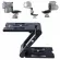 Metal Z-Shaped Folding Ball Head Quick Release Plate Vertical Camera Bracket Macro Shoot Pan Tilt Head for RRS Fit Tripod Ballhead