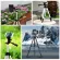 Camera stand, supporting mobile phone shooting with Bluetooth for GoPro iPhone, Samsung Xiaomi, Huawei, three -legged portable device