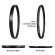 MC, UV protection filter, thin, with many resistant coating for camera lenses.