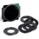 K & F SN25T1 ND1000 Square filter 100x100 mm+ metal wearing+ 8 -piece adapter ring for DSLR