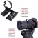 iShoot ขาตั้งกล้องเมาท์เลนส์รองรับคอเลนส์สำหรับ Canon EF-E Sigma MC-11 Mount Converter Lens Adapter Ring, จานปล่อยด่วน Arca Fit ในตัว