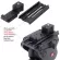 iShoot ขาตั้งกล้องเมาท์เลนส์รองรับคอเลนส์สำหรับ เท้า Canon RF 600mm F11 IS STM and Canon RF 800mm F11 IS STM, จานปล่อยด่วน Arca Fit ในตัว