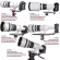 รองรับขายึดเลนส์โฟกัสระยะไกลซูมเทเลโฟโต้พร้อมแผ่นปลดเร็วสำหรับ Canon Nikon Sony Fuji Olympus