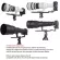 35 cm. QS-350 Summary for Football Station / ISHOOT. Two sides clamping / support lenses.
