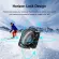 Telesin Max Lens Mod for Gopro Hero9 Ultra-Wide Angle 155˚ Additional lenses for GoPro9 can shoot wider angles. And shaking better. Max Lens Mod helps.