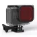 Red filter for GoPro Hero 8, waterproof 60 meters, fresh, clear, clear, GOPRO HERO, 8 -case filter camera. Red Filter for Gopro Hero 8 action camera.