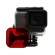 Hero Gear Diving กรองสำหรับ GoPro Hero 5/6/7 การกระทำ Camera สีแดง Hero Gear Diving Filter for GoPro Hero 5/6/7 Action CameraRed