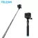Telesin aluminum alloy with a mobile phone with a overlapping pole for GoPro Hero 8 7 6 5 OSMO Action Xiaomi Yi SJCAM EKEN