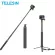 TELESIN 90 ซม. คาร์บอนไฟเบอร์ที่เบาที่สุด Selfie Stick ขาตั้งกล้องอลูมิเนียมอัลลอยด์สำหรับ GoPro Hero 5 6 7 8 สำหรับ DJI Osmo Action กล้อง Ac